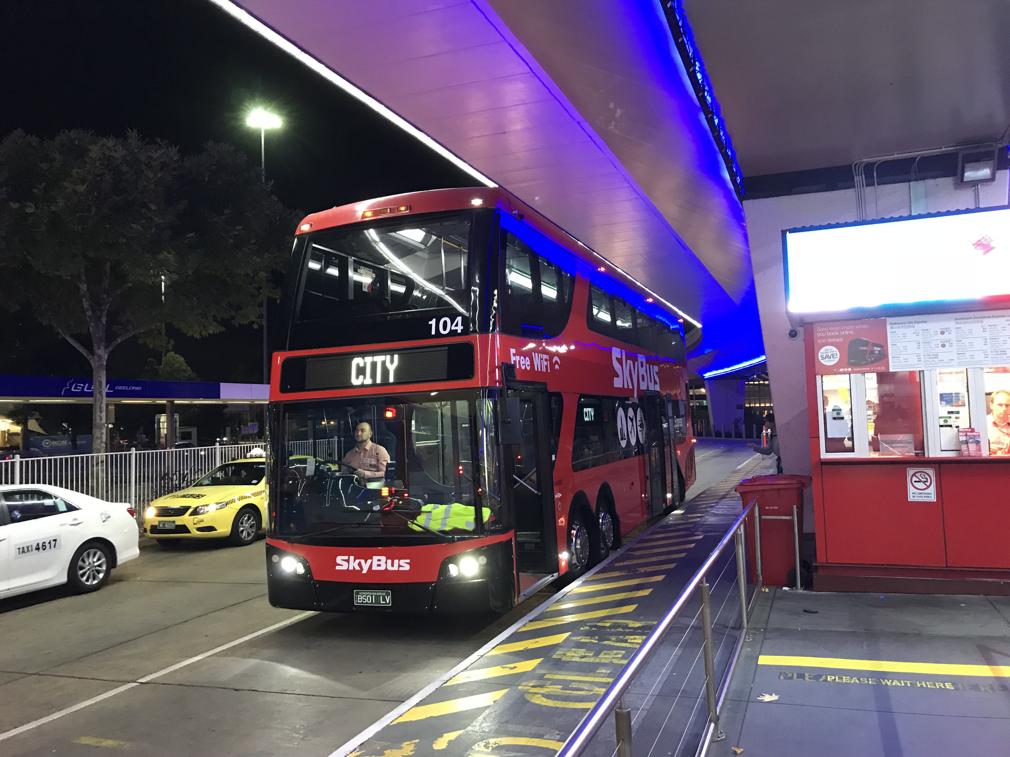 melbourne skybus travel time